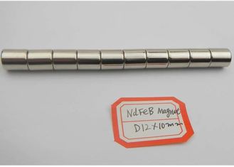 Chiny N42 Magnet Rod D12 * 10 mm NdFeB Stałe Magnesy Do Silników Czujników I Tekstur dostawca