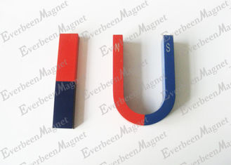 Chiny Permanent Cast Alnico 5 Edukacyjny magnes Bar w kształcie litery U Z ekologicznym obrazem dostawca