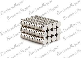 Chiny Kształt dysku Magnetycznie osiowany magnes stały Dia 3/8 &amp;quot;* 3 mm grubości dla produktów elektrycznych dostawca
