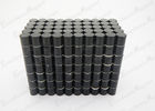 Chiny Cylinder magnesy neodymowe N35 pokryte czarną żywicą epoksydową, neodymową dla elementów meblowych fabryka