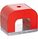 Czerwony Malowany Giant Horseshoe Magnet Dla Lotnictwa I Wojskowości, Magnets Horseshoe Alnico 5 dostawca
