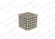 Chiny 7/16 &amp;quot;Średnica piłek magnetycznych Cube Chromowana, Bucky Ball Cube Siła magnetyczna eksporter